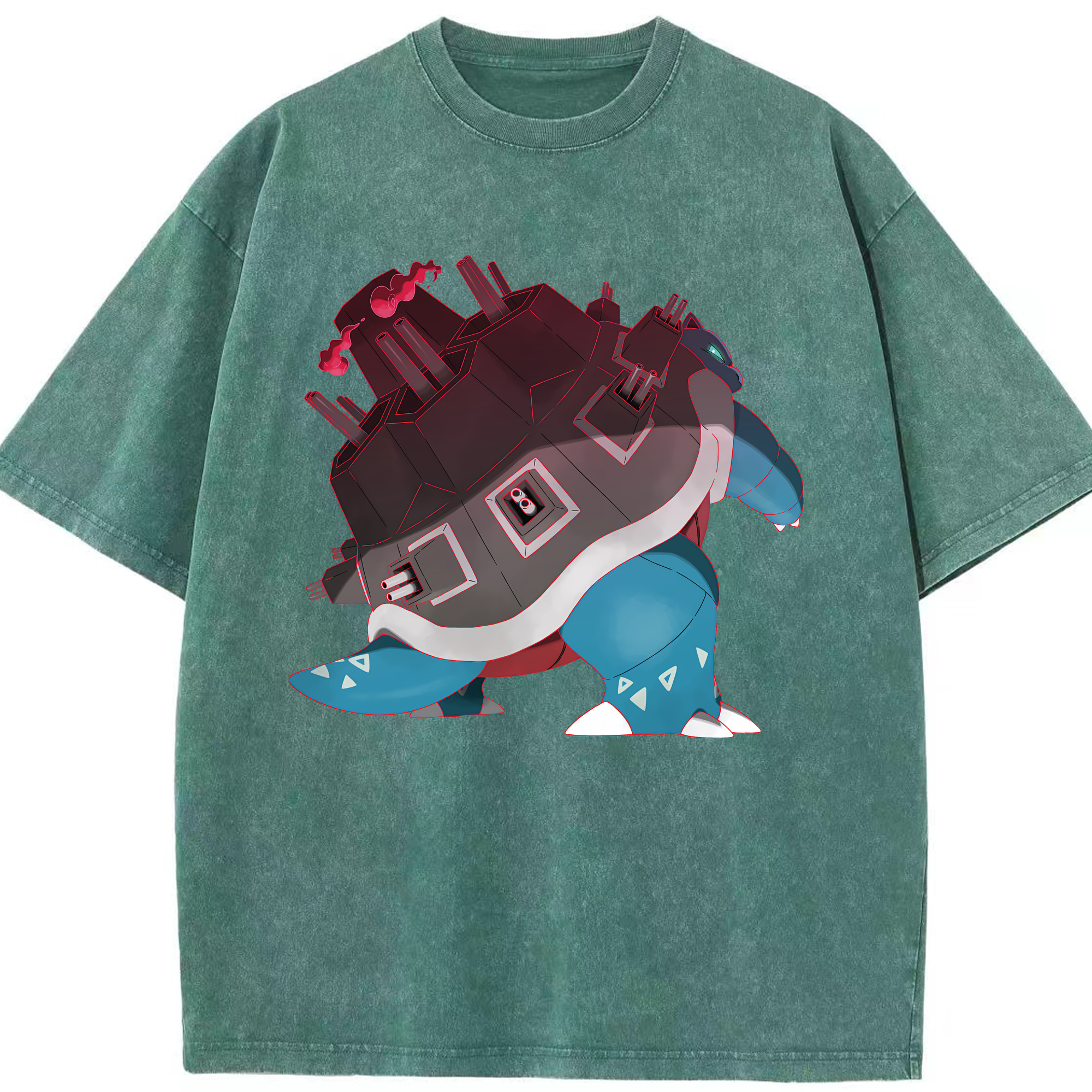 （画像用） ポケットモンスター Pokémon 綿100% ヴィンテージ風 半袖Tシャツ（フロントプリント）
